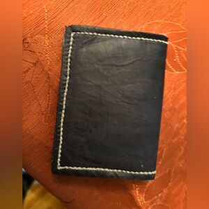 Wallets - Men’s - NWOT - handmade- black and tan wallet.